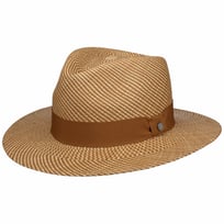 Twotone Stripes Traveller Panamahoed by Lierys - 149,00 &euro;