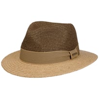 Twotone Toyo Traveller Raffia Hoed by Stetson - 89,00 &euro;