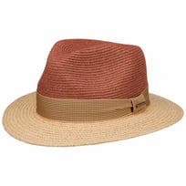 Twotone Toyo Traveller Raffia Hoed by Stetson - 89,00 &euro;