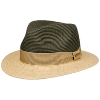 Twotone Toyo Traveller Raffia Hoed by Stetson - 89,00 &euro;