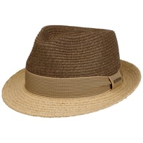 Twotone Toyo Trilby Raffia Hoed by Stetson - 89,00 &euro;