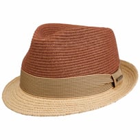 Twotone Toyo Trilby Raffia Hoed by Stetson - 89,00 &euro;