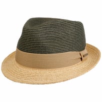 Twotone Toyo Trilby Raffia Hoed by Stetson - 89,00 &euro;