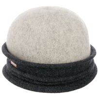 Twotone Woolmark Cloche Hoed by Seeberger - 99,95 &euro;