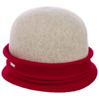 Twotone Woolmark Cloche Hoed by Seeberger - 99,95 &euro;