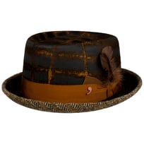 Vescova Pork Pie Stoffen Hoed by Alfonso DEste - 119,00 &euro;