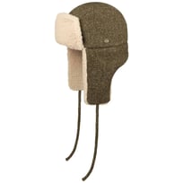 Wool Twill Bomber Pilotenmuts by Balmoral - 99,00 &euro;